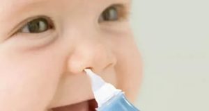 У ребенка заложен нос, температура