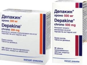 Прием глицина и депакин-хроно при эпилепсии