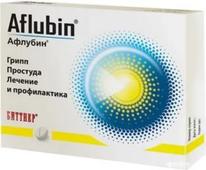 Афлубин и антибиотик